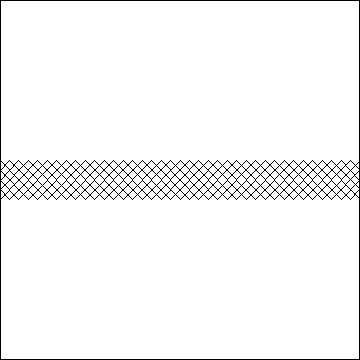 (image for) 66 x 7 Crosshatch-L01853* - Click Image to Close